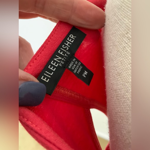 Eileen Fisher Dress Viscose Jersey Cutout‎ - Picture 4 of 7